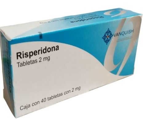 RISPERIDONA 2 G 40 TAB LABORATORIO VANQUISH