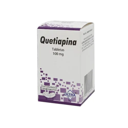 QUETIAPINA 100 MG 60 TAB ULTRA