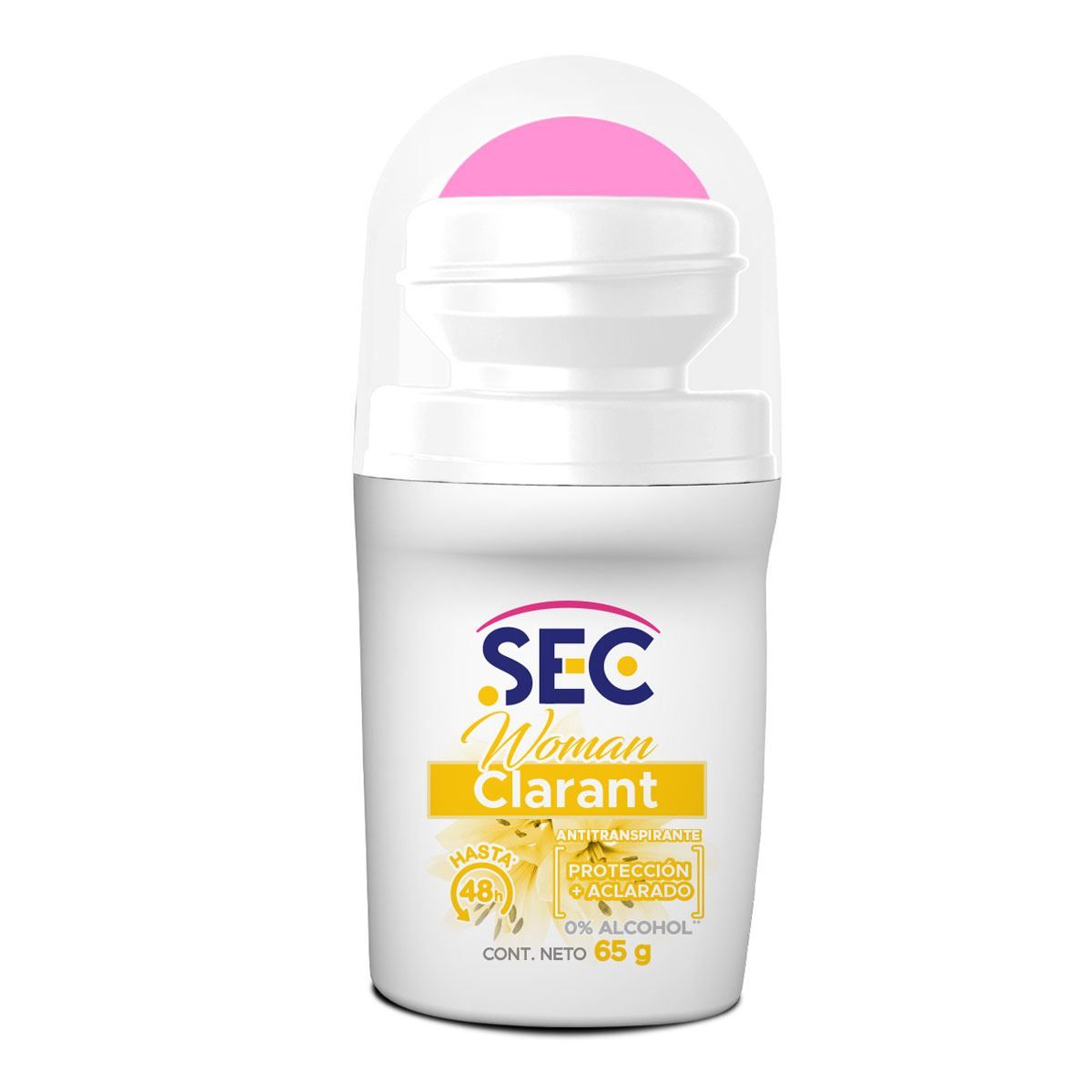 SEC CLARANT ROLL ON 65 G MUJER