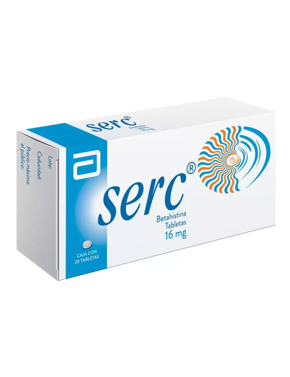SERC 16 MG 20 TAB