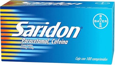 SARIDON 500/50 MG 100 TAB