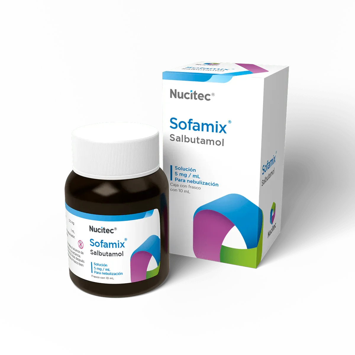 SOFAMIX 5 MG/ML PARA NEBILUZAR 10 ML