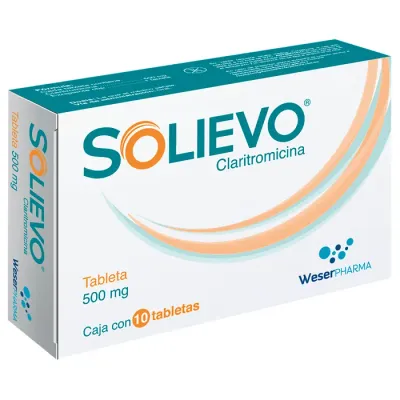 SOLIEVO 500 MG 10 TAB