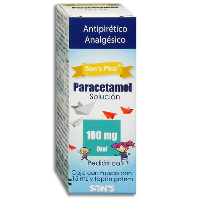 SON´S PIRAL 100 MG GOT 15 ML