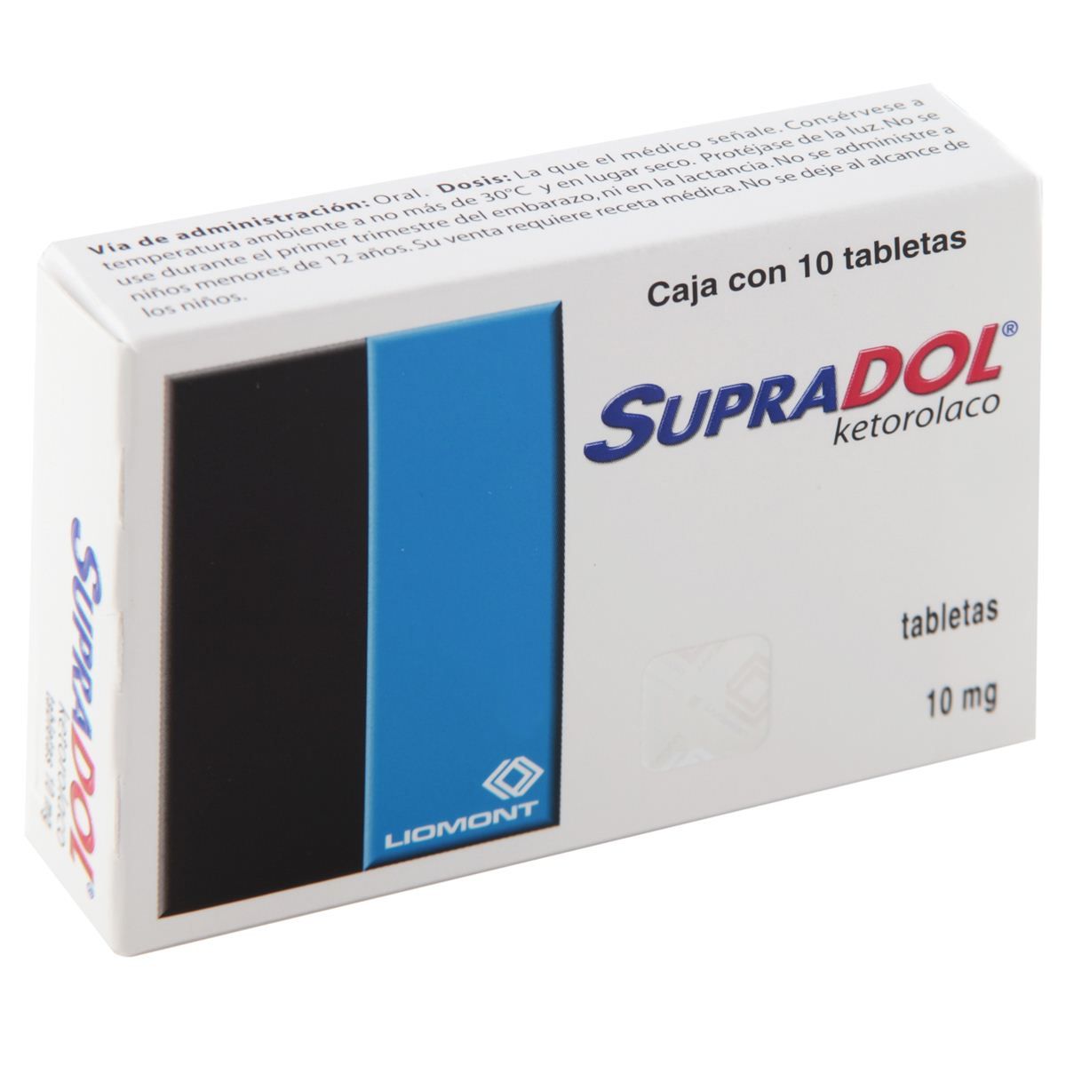 SUPRADOL 10 MG 10 TAB