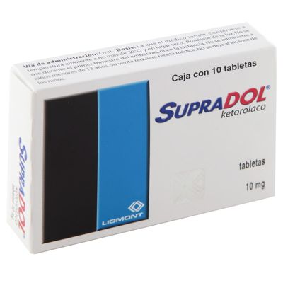 SUPRADOL 10 MG 10 TAB