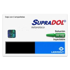 SUPRADOL 60 MG IM, IV 3 AMP