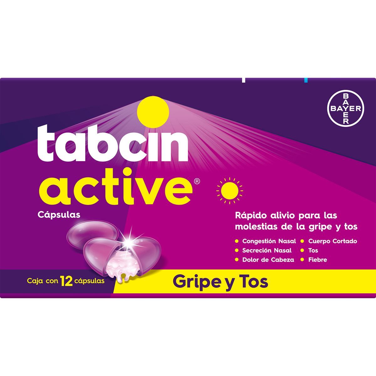 TABCIN ACTIVE 12 CAP