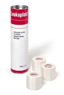 TELA ADHESIVA 1/2&quot; 1.25CMX10M PZA LEUKOPLAST