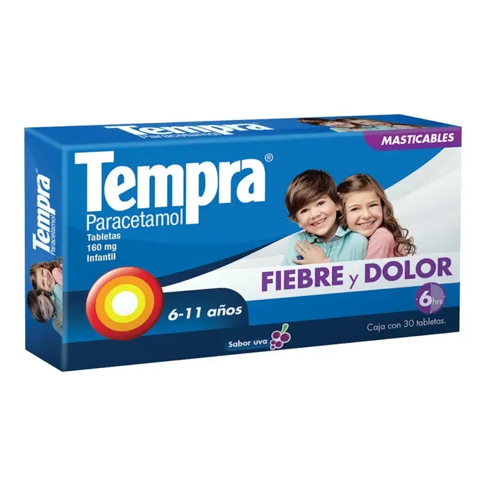 TEMPRA 160 MG 30 TAB MAST