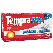 TEMPRA 500 MG 10 TAB