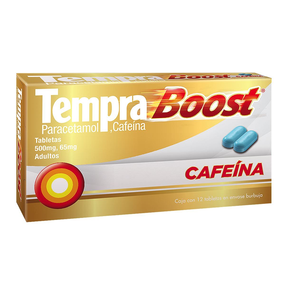 TEMPRA BOOST 500/65 MG 12 TAB