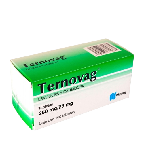 TERNOVAG 250/25 MG 100 TAB