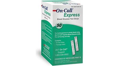 ON•CALL EXPRESS CAJA 50 TIRAS REACTIVAS