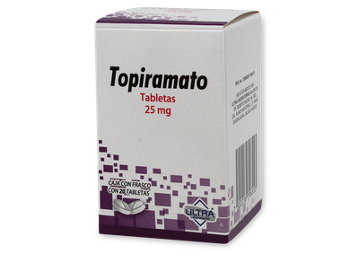 TOPIRAMATO 25 MG 20 TAB ULTRA