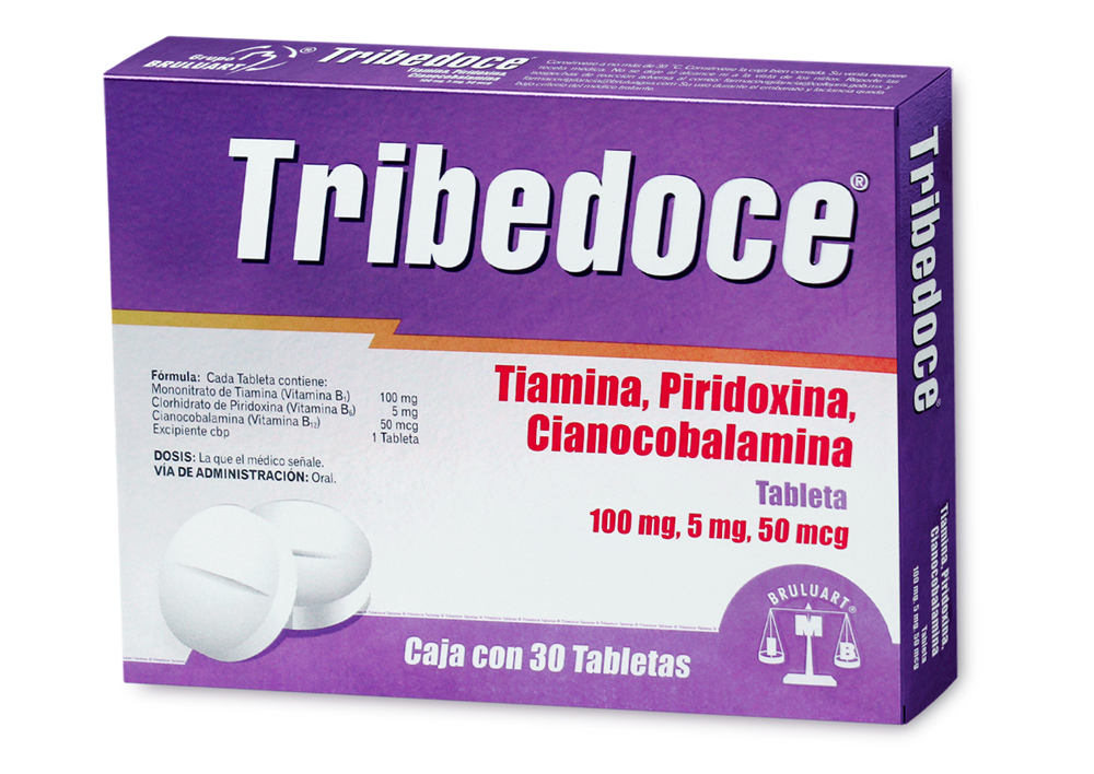 TRIBEDOCE 100/5/50 MG 30 TAB