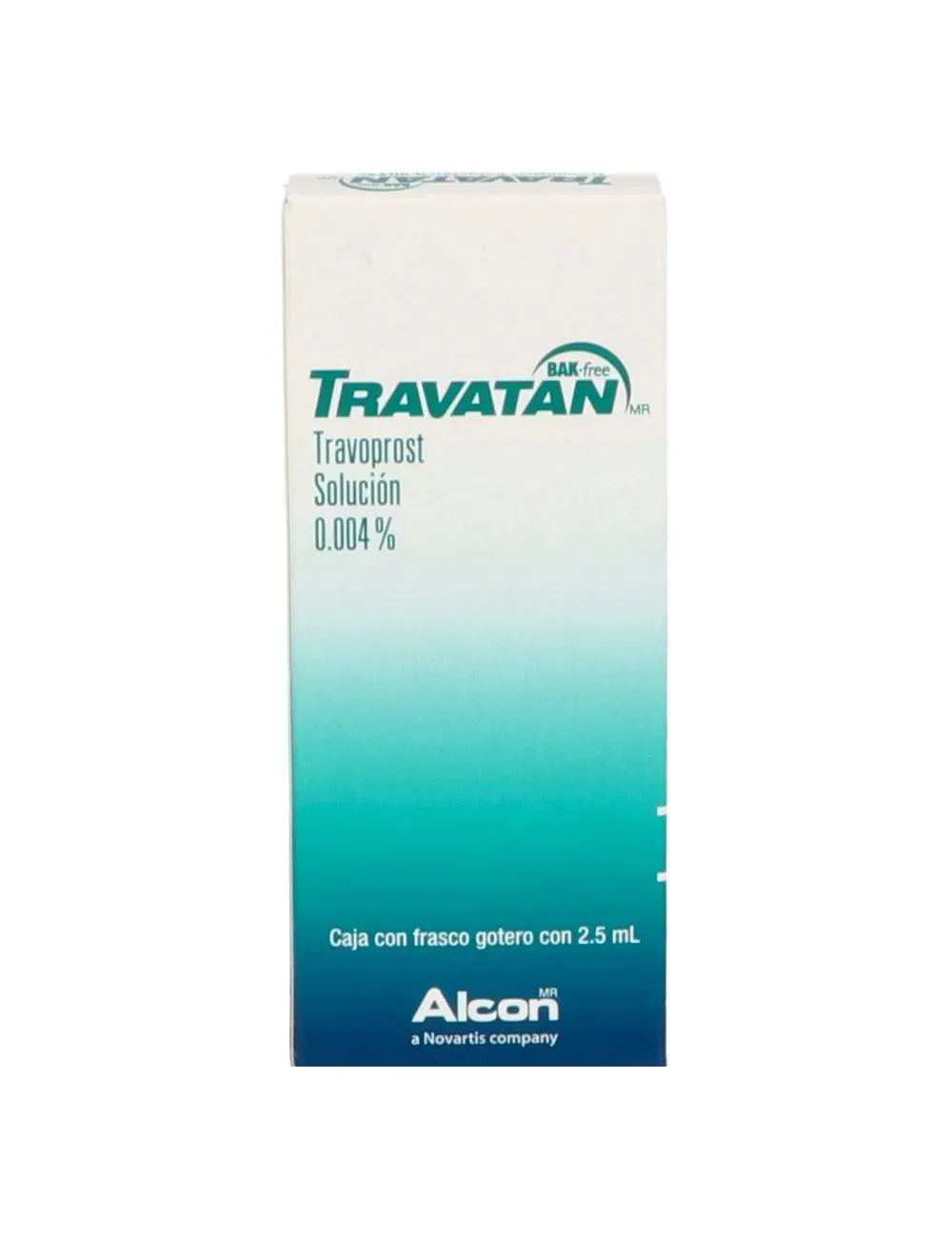 TRAVATAN 0.004% GOT OFT 2.5 ML
