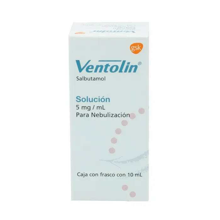 VENTOLIN 5 MG/ML PARA NEBILUZAR 10 ML