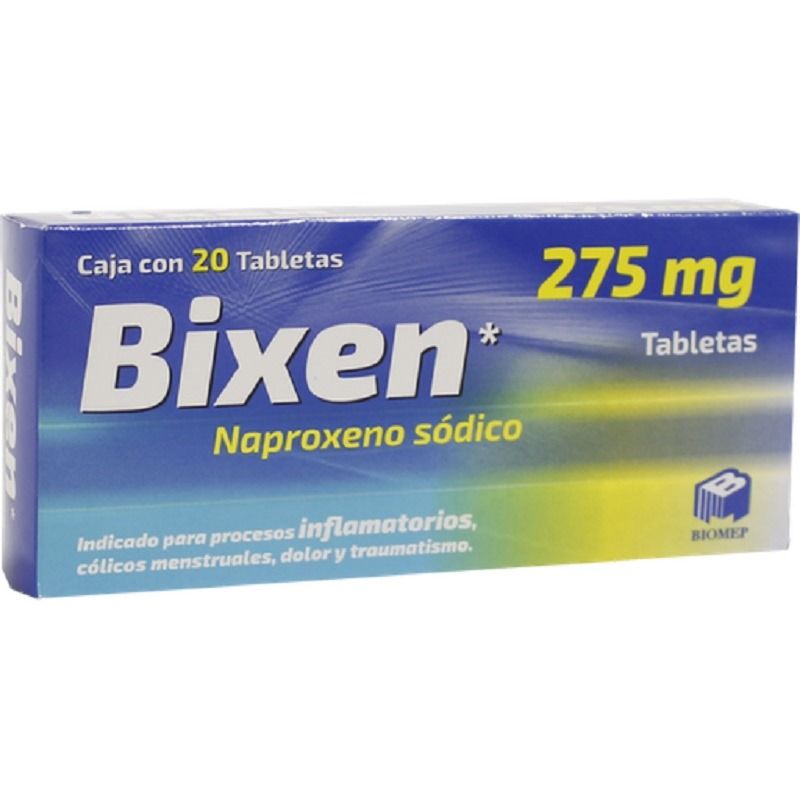 BIXEN 275 MG 20 TAB