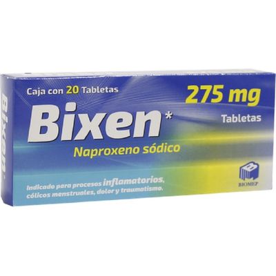 BIXEN 275 MG 20 TAB