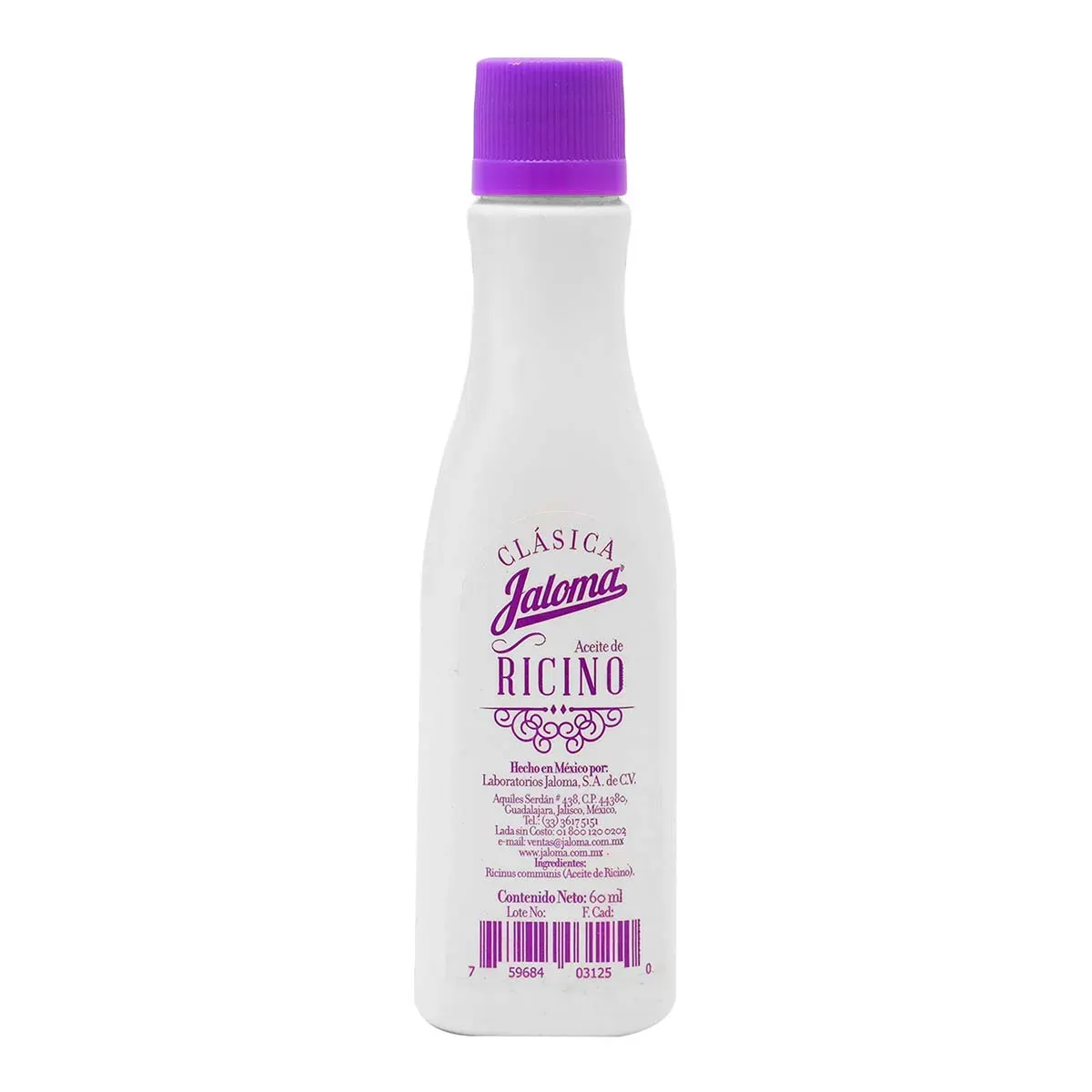 ACEITE DE RICINO FCO 60 ML JALOMA