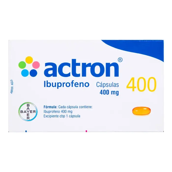 ACTRON 400 MG 10 CAP