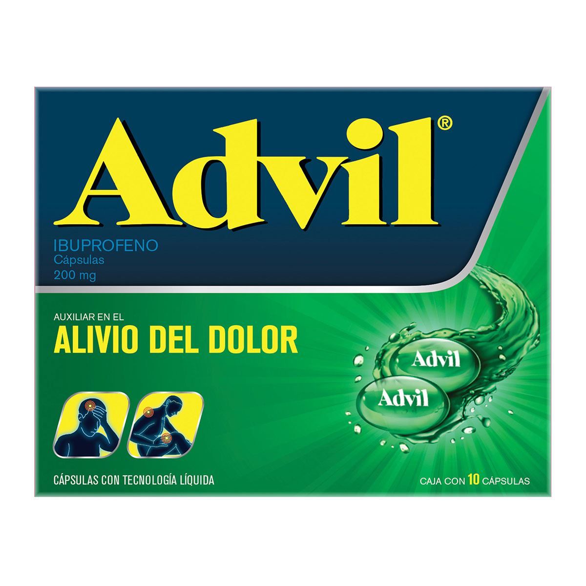 ADVIL 200 MG 10 CAP