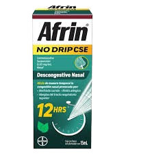 AFRIN NO DRIP CSE 0.50 MG/1 ML 12H SUSP NASAL 15 ML