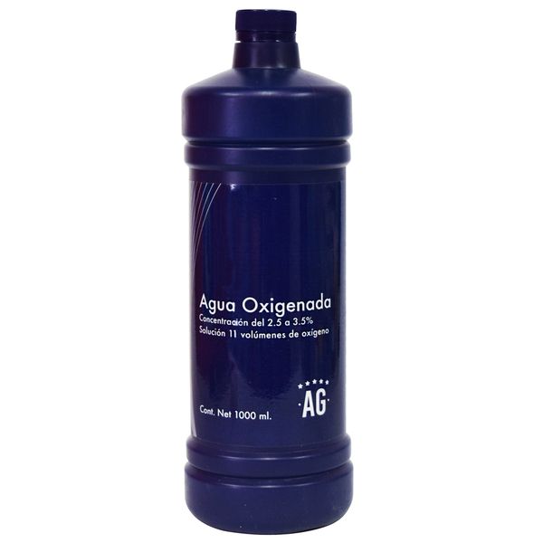 AGUA OXIGENADA AL 3.5% FCO 1000 ML AG