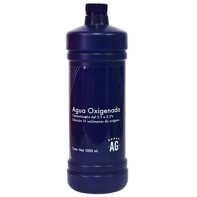 AGUA OXIGENADA AL 3.5% FCO 1000 ML AG