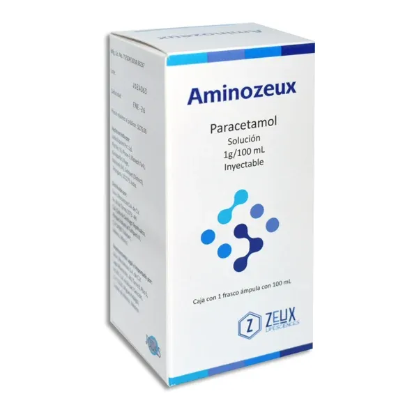 AMINOZEUX 1 G/100 ML AMP