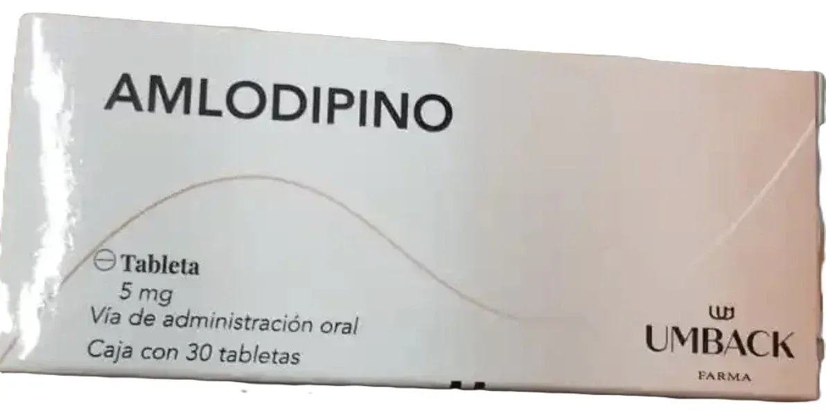 AMLODIPINO 5 MG 30 TAB UMBACK