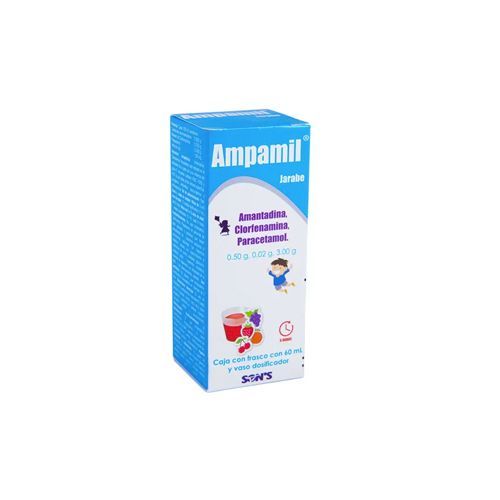AMPAMIL 0.5/0.02/3.00 G/100 ML JBE 60 ML
