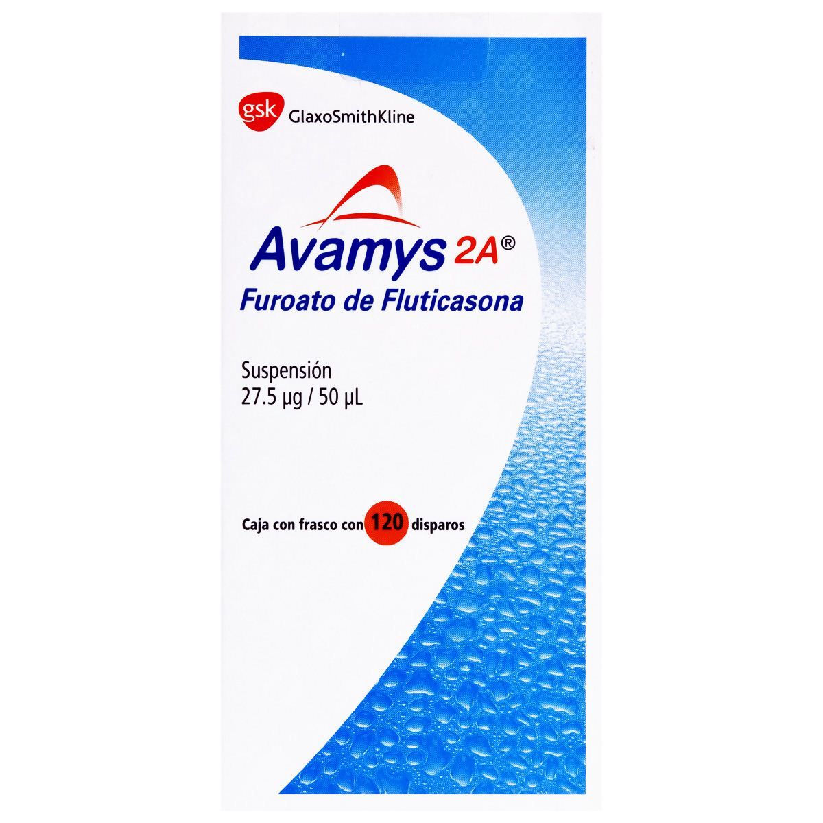 AVAMYS 2A 27.5 MCG/50 ML SUSP 120 DOSIS