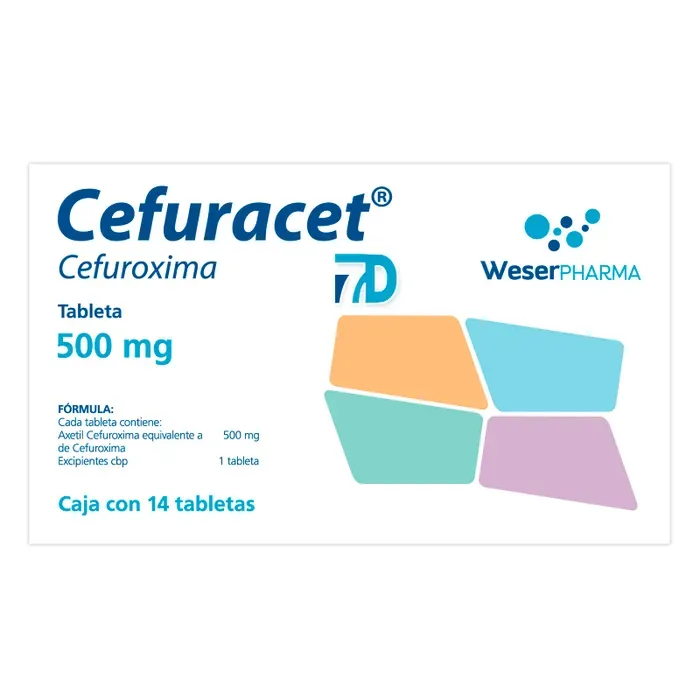 CEFURACET 7D 500 MG 14 TAB