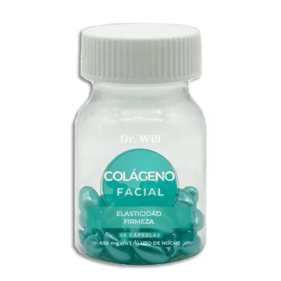 COLÁGENO FACIAL 650 MG 30 CAP DR. WILL R. LAX