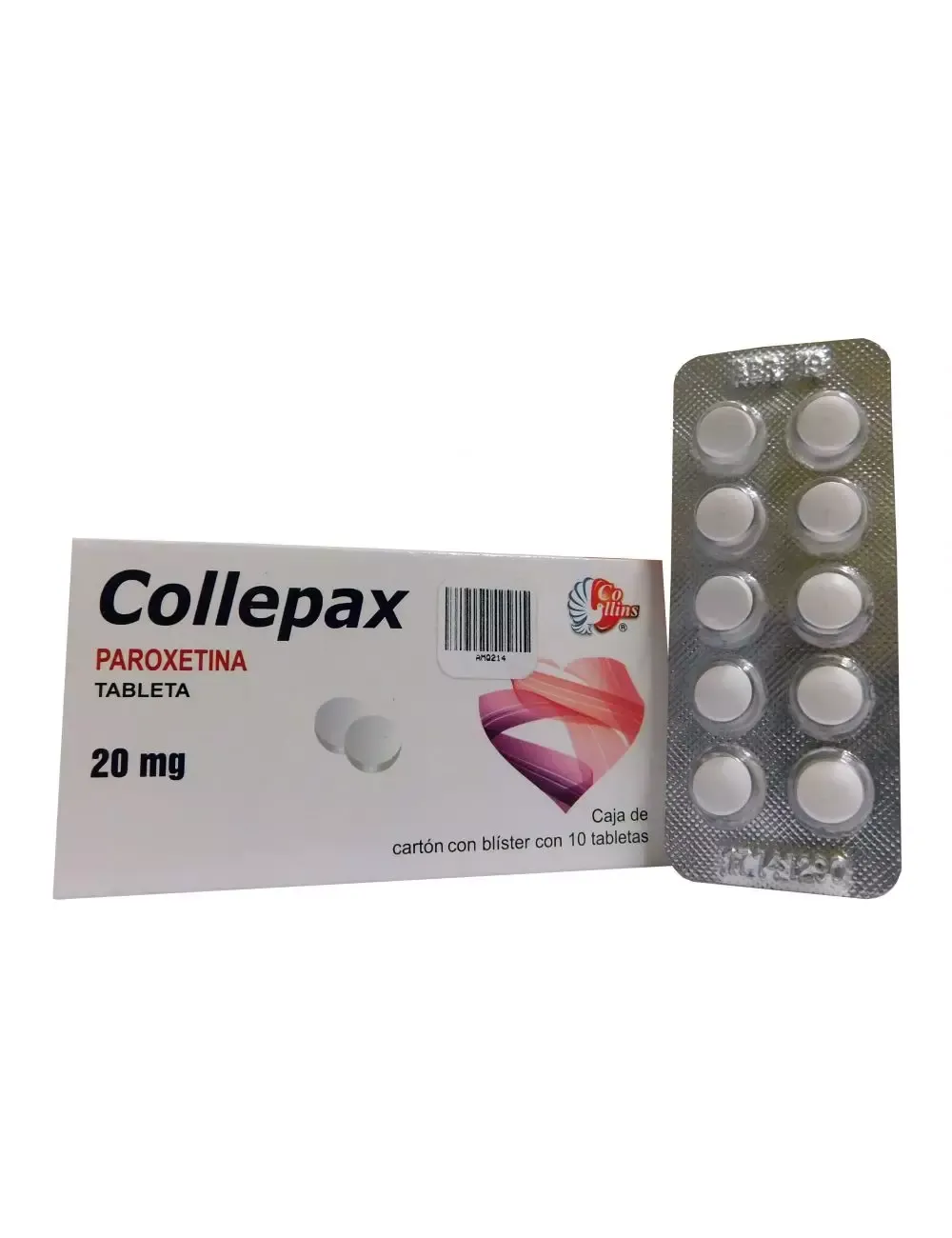 COLLEPAX 20 MG 10 TAB