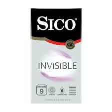 CONDONES SICO INVISIBLE 9 PZAS