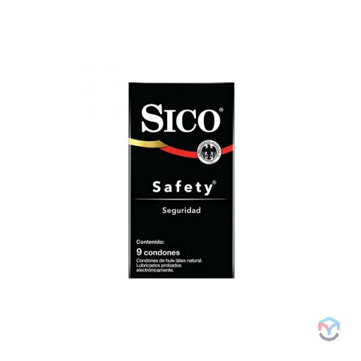 CONDONES SICO SAFETY SEGURIDAD 9 PZAS