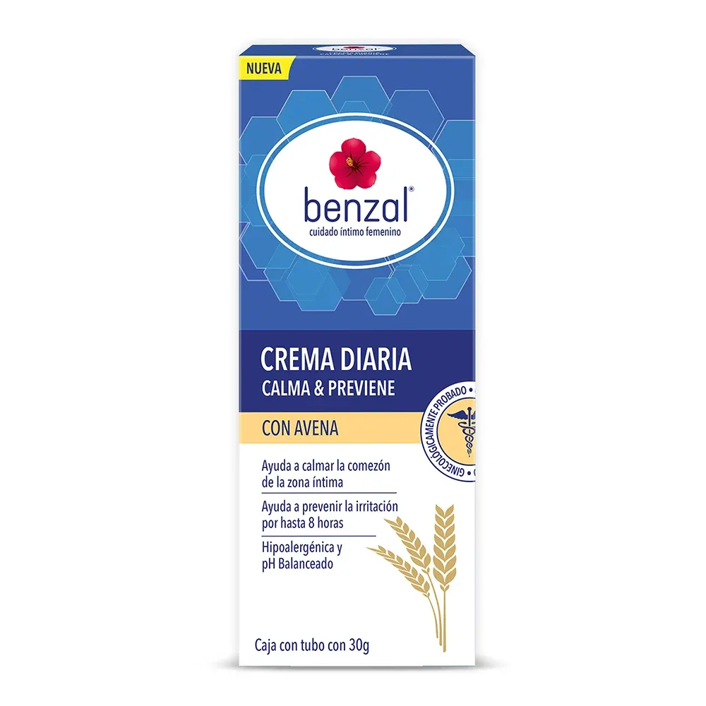 CREMA INTIMA DIARIA AVENA 30 G BENZAL