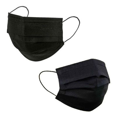 CUBREBOCA TRICAPA TERMOSELLADO PZA COLOR NEGRO