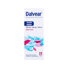 DALVEAR ADULTO 300/160 MG/100 ML SUSP 200 ML SABOR FRESA
