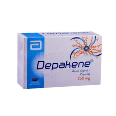 DEPAKENE 250 MG 60 CAP