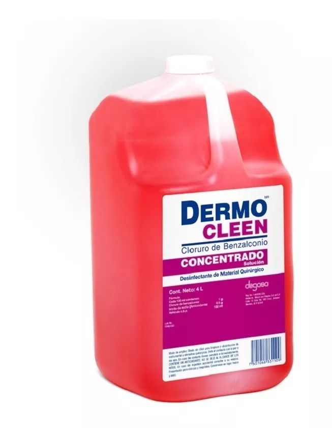 DERMO CLEEN 1-05 G/100 ML CONCENTRADO GALON 4 L
