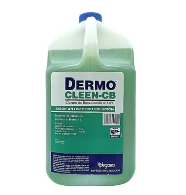DERMO CLEEN-CB SOLUCIÓN AL 1% GALON 4 L