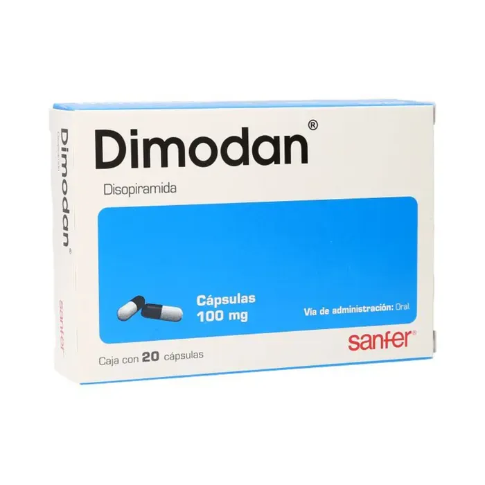 DIMODAN 100 MG 20 CAP
