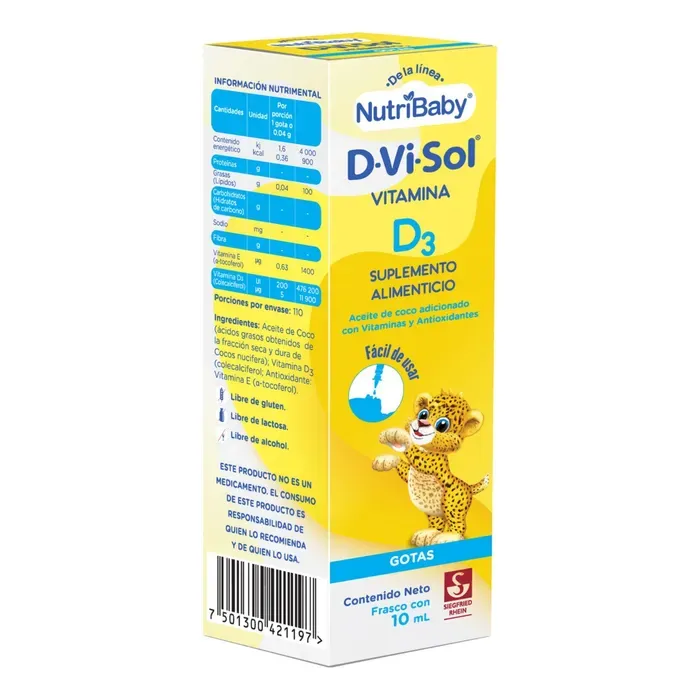 D-VI-SOL VITAMINA D GOT 10 ML