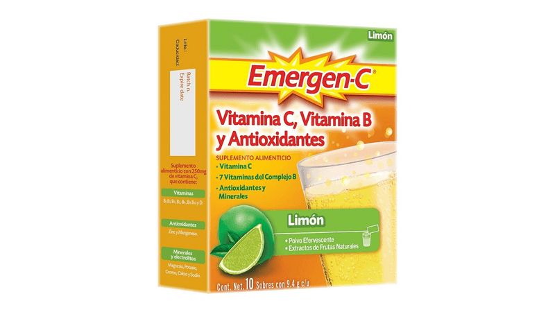 EMERGEN C 250MG X10 LEMON