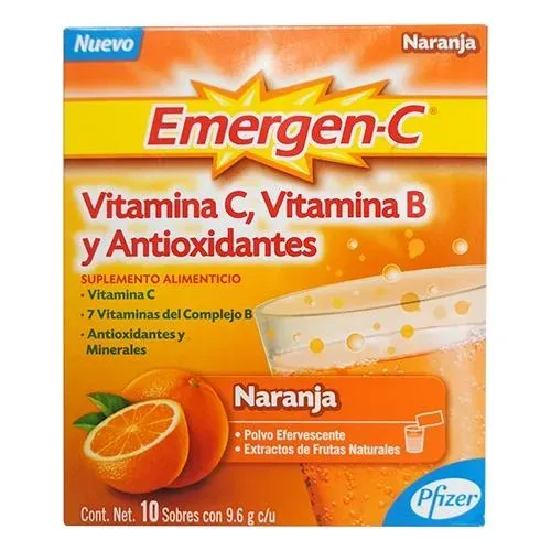 EMERGEN-C 9.6 G 10 SOBRES NARANJA