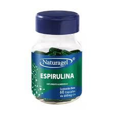 ESPIRULINA 600 MG 60 CAP NATURAGEL